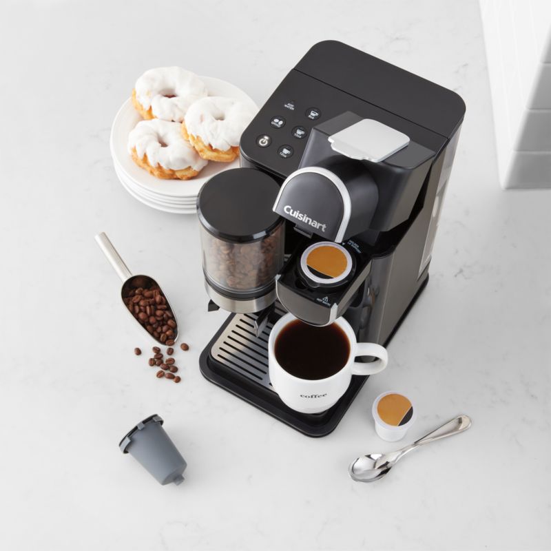 Cuisinart Grind & Brew One-Cup Single-Serve Coffee Maker Machine ...