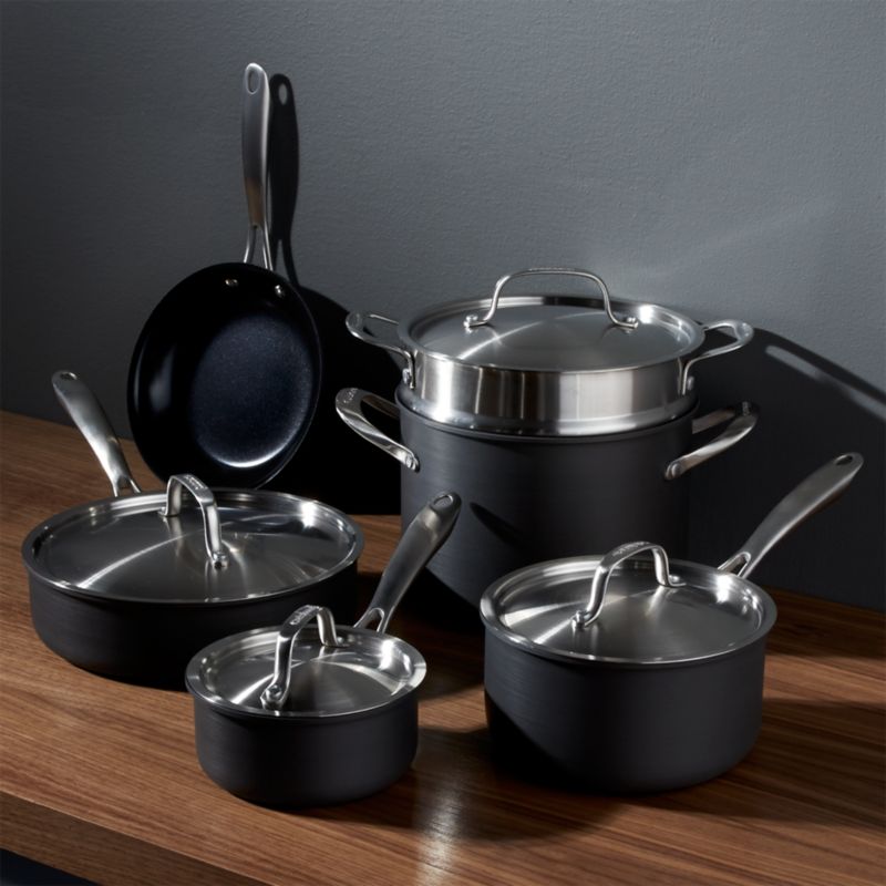 Calphalon Classic Stainless Steel 10-Pc. Cookware Set - Stainless