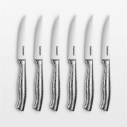 Cuisinart ® Stainless Steel Hollow Handle Steak Knives, Set of 6