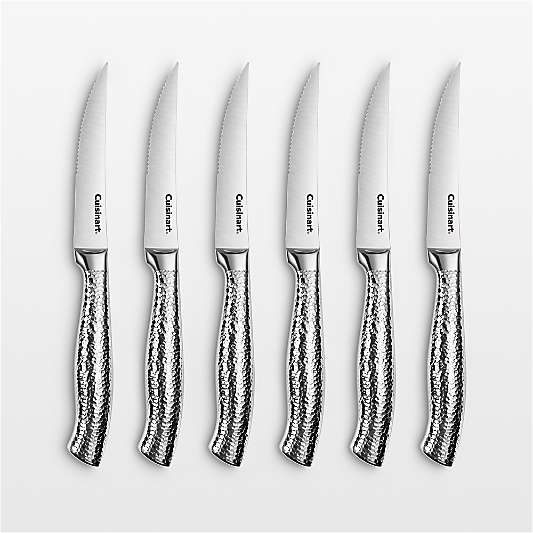 Cuisinart ® Stainless Steel Hollow Handle Steak Knives, Set of 6
