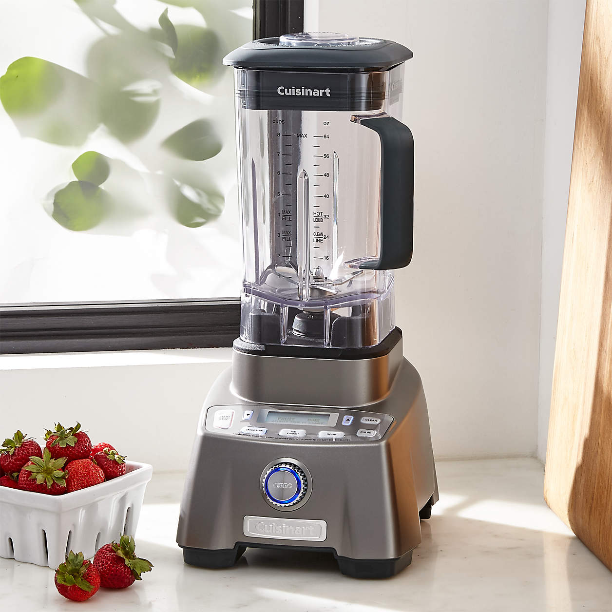 Cuisinart Hurricane Pro 3.5 Peak HP Blender + Reviews Crate & Barrel