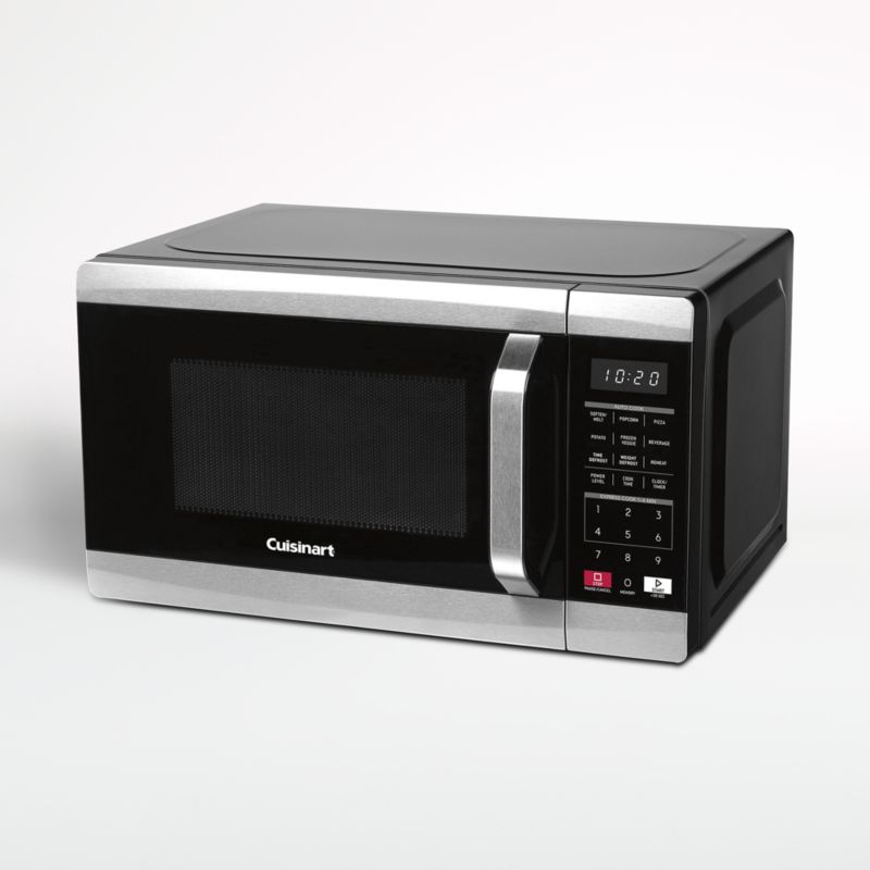 Haden Heritage 700-Watt Microwave - Ivory White