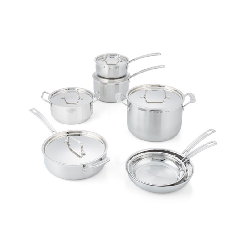 Cuisinart ® MultiClad Pro™ 12-Piece Tri-Ply Stainless Steel Cookware Set - image 5 of 4