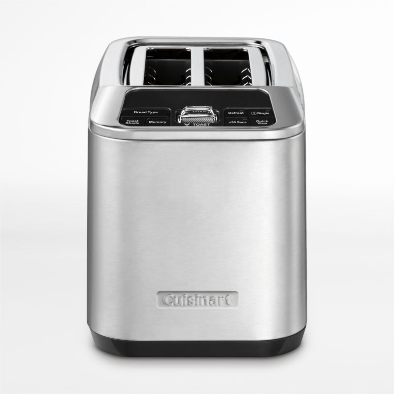 Cuisinart Plastic Compact 2 Slice White Toaster 