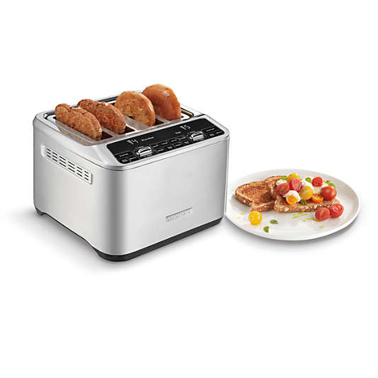 Cuisinart ® Stainless Steel Motorized Digital 4-Slice Toaster