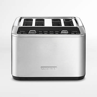 Cuisinart ® Stainless Steel Motorized Digital 4-Slice Toaster