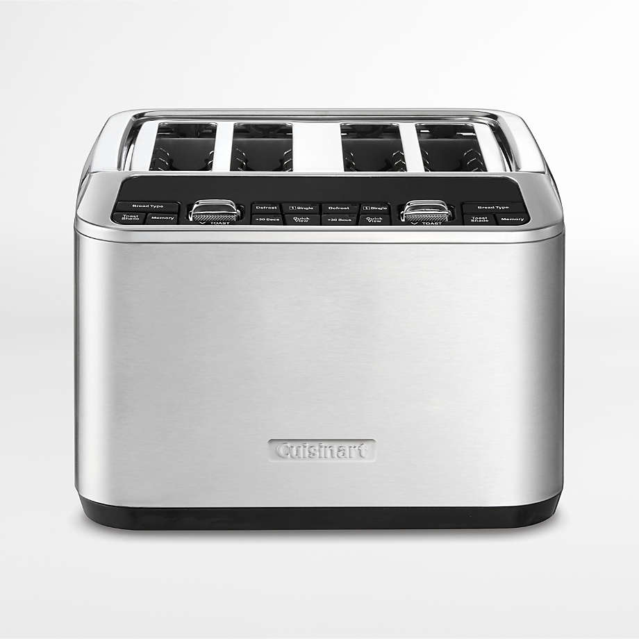 Cuisinart Stainless Steel Motorized Digital 4-Slice Toaster + Reviews