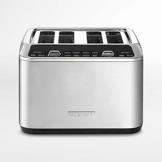 Cuisinart ® Stainless Steel Motorized Digital 4-Slice Toaster