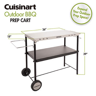 Outdoor clearance prep cart