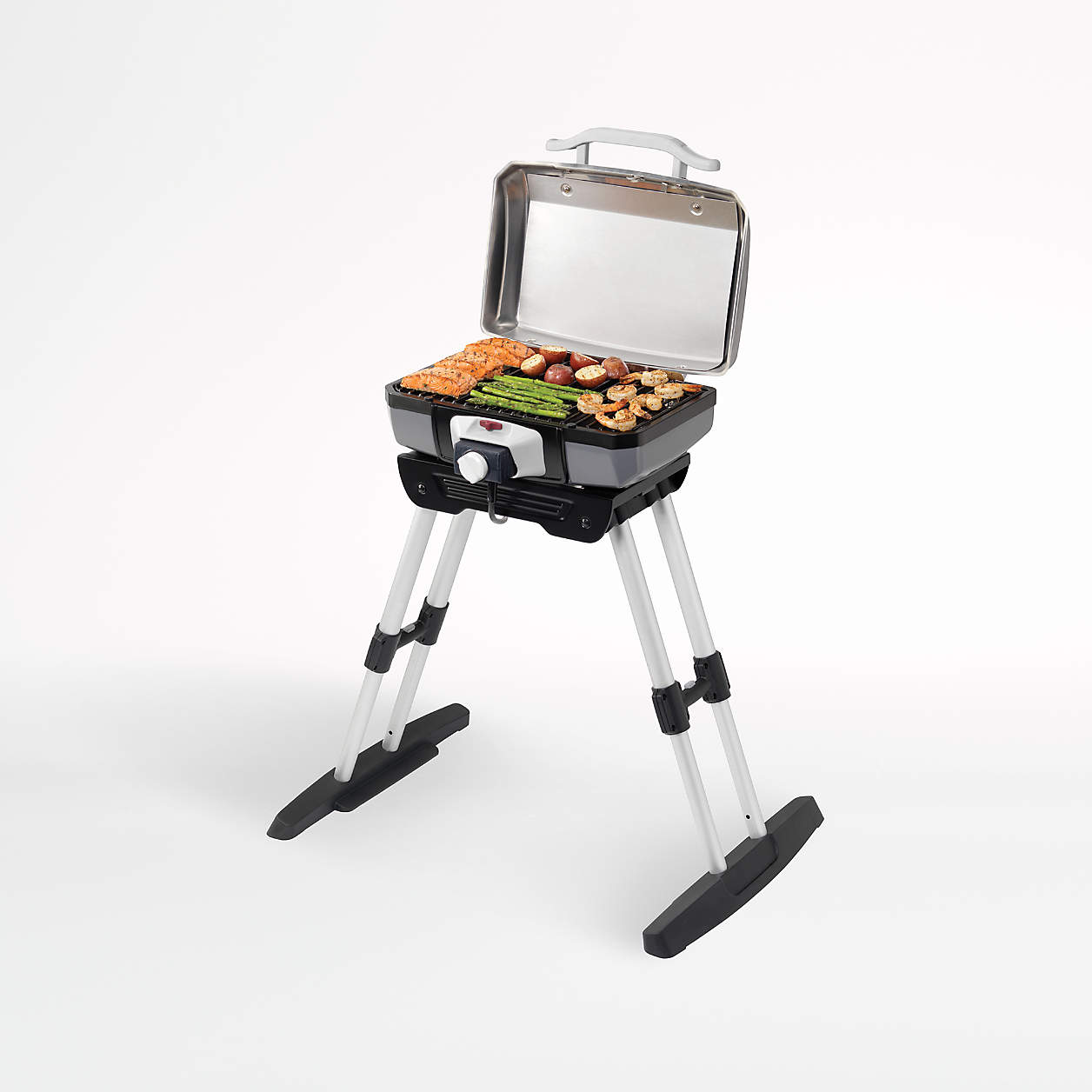 Cuisinart Outdoor Electric Grill with VersaStand + Reviews Crate & Barrel