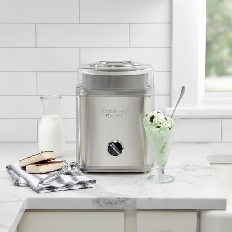 Cuisinart ® Pure Indulgence ™ 2-Qt. Frozen Yogurt, Sorbet and Ice Cream Maker - image 1 of 4