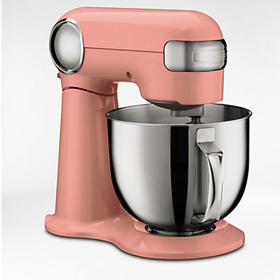 View Cuisinart ® Precision Master ™ Blushing Coral 5.5-Qt. Tilt-Head Stand Mixer details