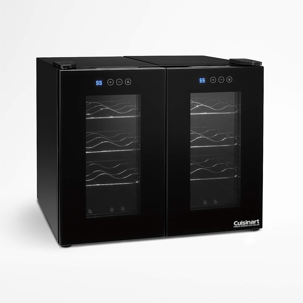 Cuisinart Private Reserve 16Bottle Dual Zone Wine Cooler Fridge Cellar