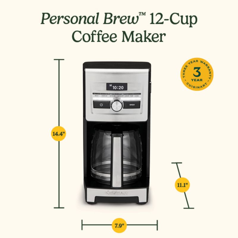 Cuisinart ® Personal Brew™ 12-Cup Coffee Maker - image 7 of 8