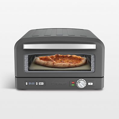 View Cuisinart ® Matte Black Indoor Pizza Oven details