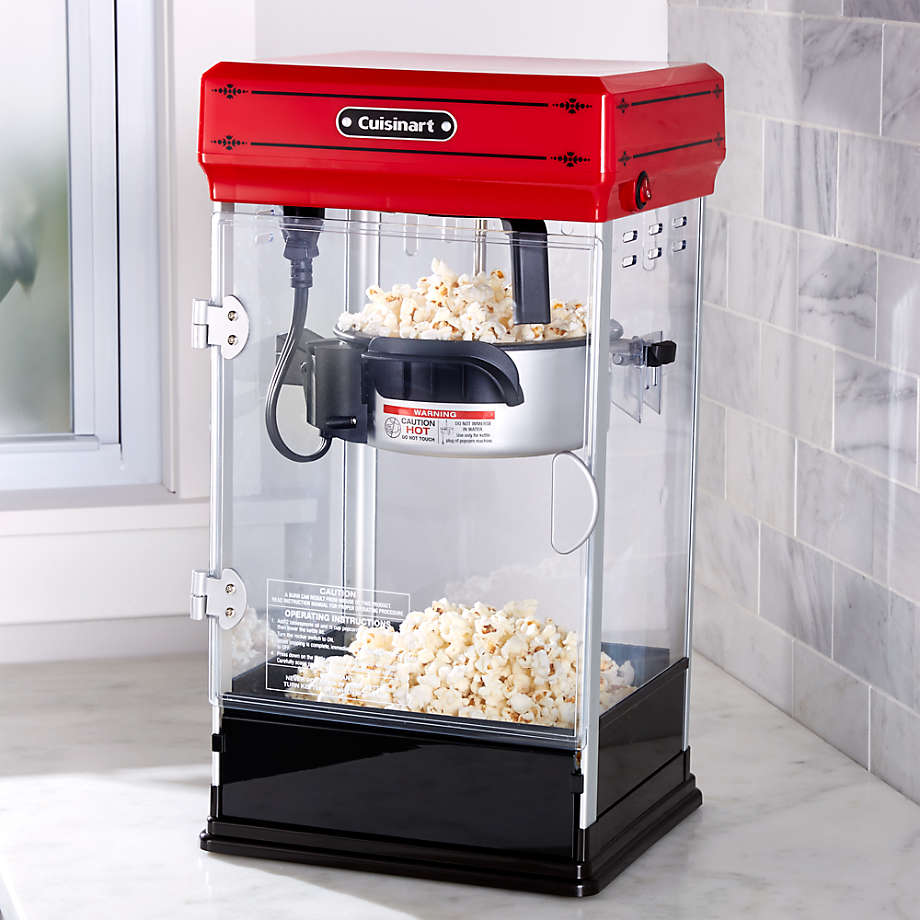 Cuisinart Kettle Style Popcorn Maker, Red 