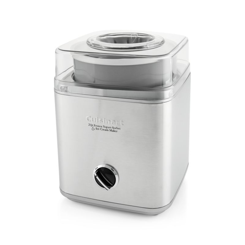 Cuisinart Pure Indulgence 2-Quart Frozen Yogurt, Sorbet and Ice Cream ...