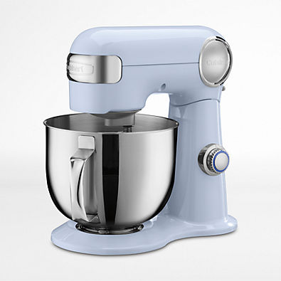 View Cuisinart ® Precision Master ™ Arctic Blue 5.5-Qt. Tilt-Head Stand Mixer details