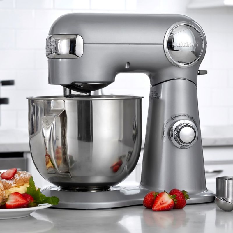 Cuisinart ® Precision Master ™ 5.5-Qt. Brushed Chrome Stand Mixer - image 1 of 7