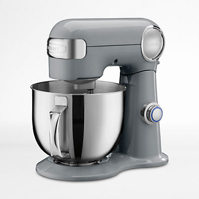View Cuisinart ® Precision Master ™ Dove Grey 5.5-Qt. Tilt-Head Stand Mixer details
