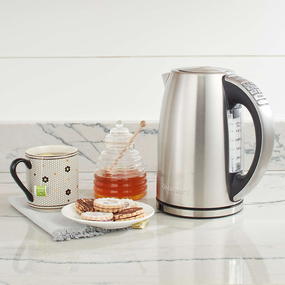 Programmable electric clearance tea kettle