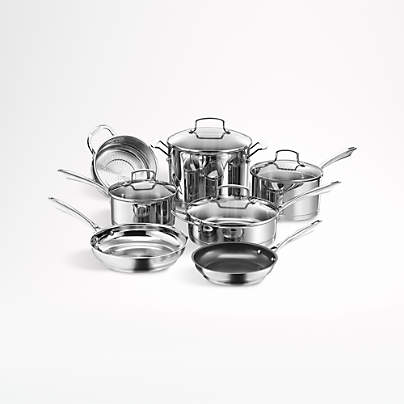 Cuisinart French Classic Tri-Ply Stainless 10-Piece Set – Pryde's Kitchen &  Necessities
