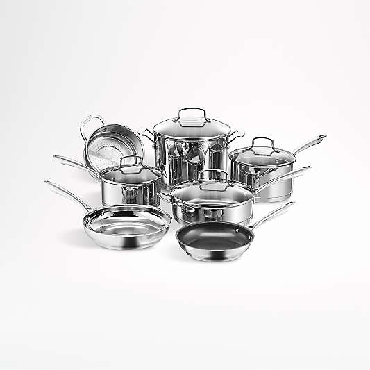 Cuisinart ® Professional Series ™ 11-Piece Stainless Steel Cookware Set