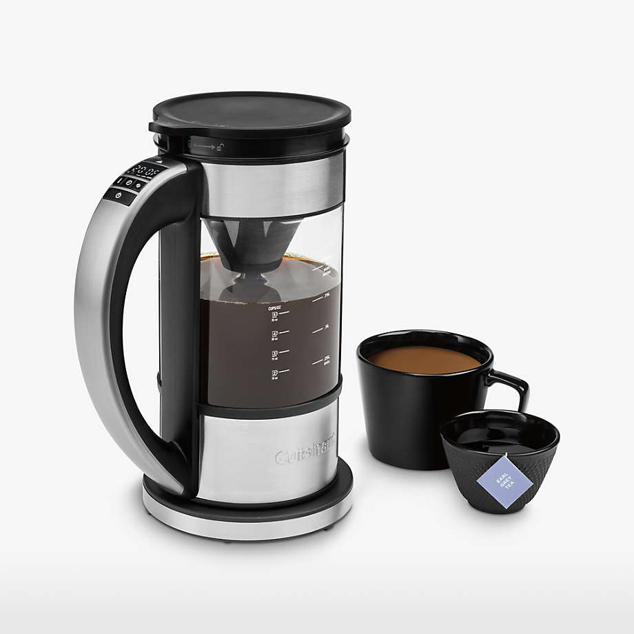 Cuisinart 5Cup Programmable Coffee Percolator & Electric Tea Kettle + Reviews Crate & Barrel