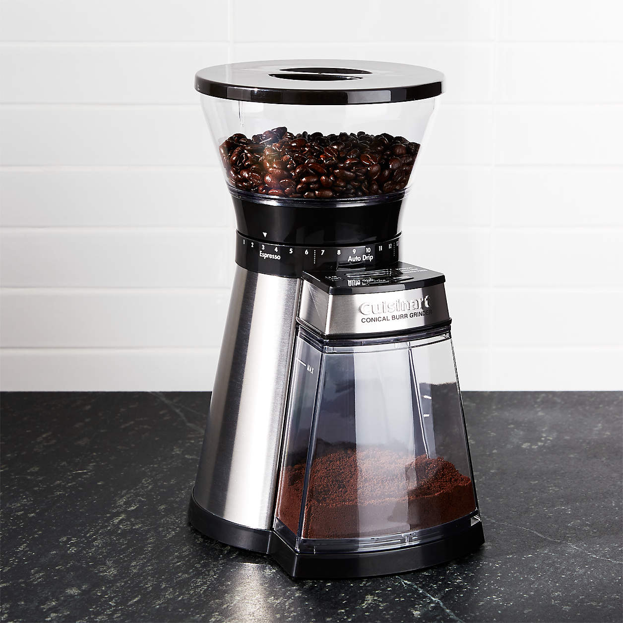 Cuisinart Burr Grinder + Reviews | Crate & Barrel