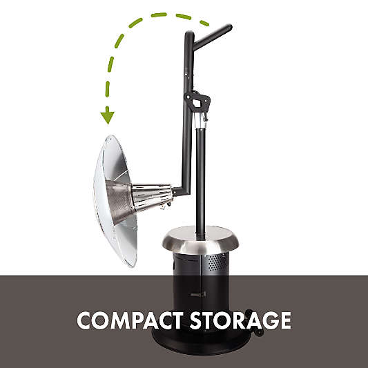 Cuisinart ® Perfect Position Stainless Steel Outdoor Propane Patio Heater 88"