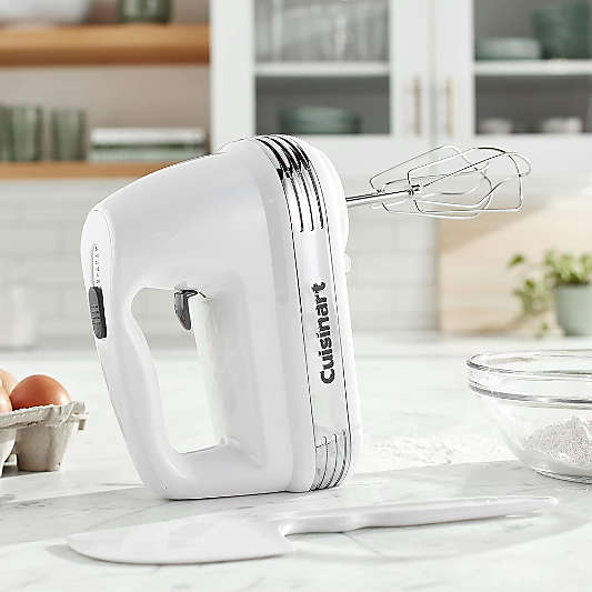 Cuisinart ® Power Advantage White 5-Speed Hand Mixer