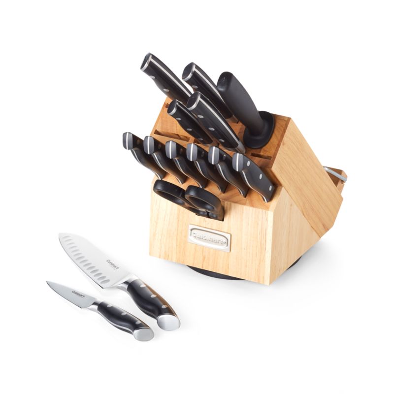 Cuisinart ® 15-Piece Knife Set with Rotating Cutlery Block and Tablet Stand