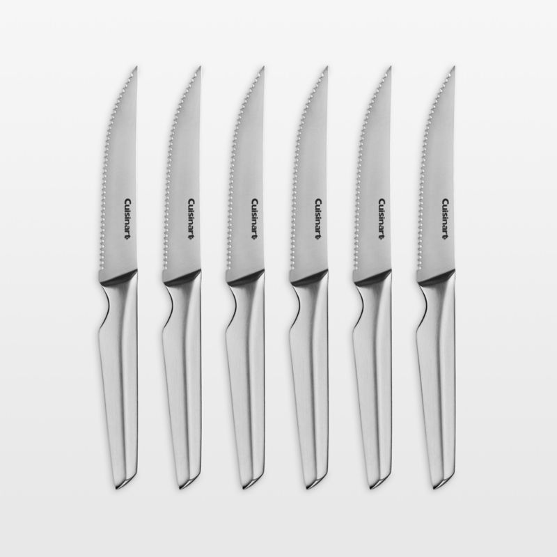 Cuisinart Advantage 6-Piece Ceramic Coated Steak Knives