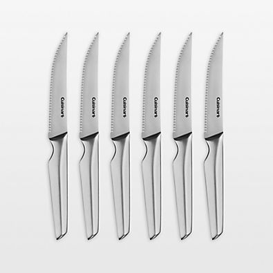 View Cuisinart ® Elite Stainless Steel 6-piece Steak Knife Set details