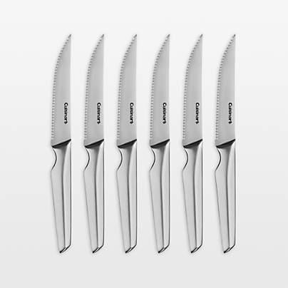 Cuisinart ® Elite Stainless Steel 6-piece Steak Knife Set