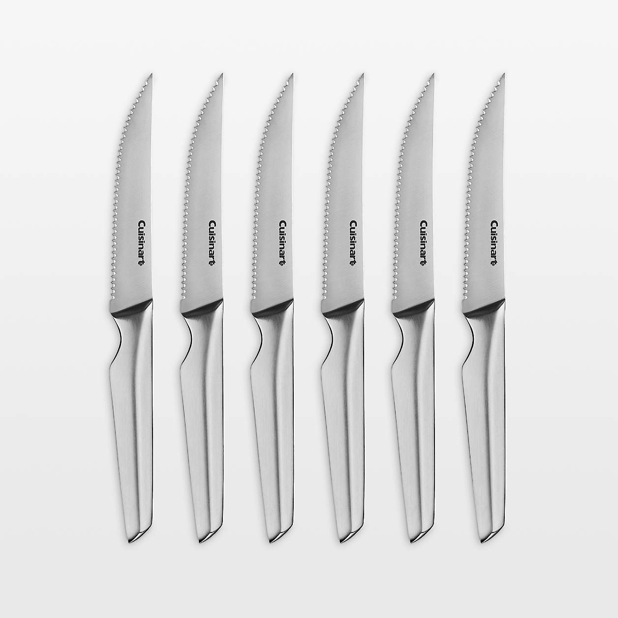 Cuisinart Stainless Steel 6Piece Steak Knife Set + Reviews Crate