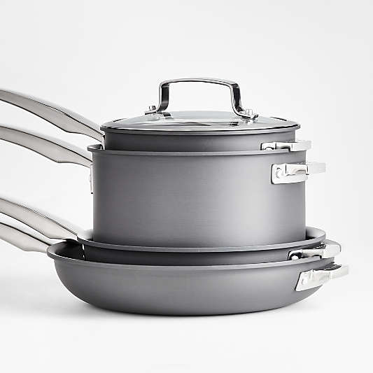 Cuisinart ® SmartNest™ 11-Piece Hard-Anodized Non-Stick Cookware Set