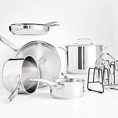 Cuisinart 89-13 13-Piece Cookware Set Professional-Series, Stainless Steel