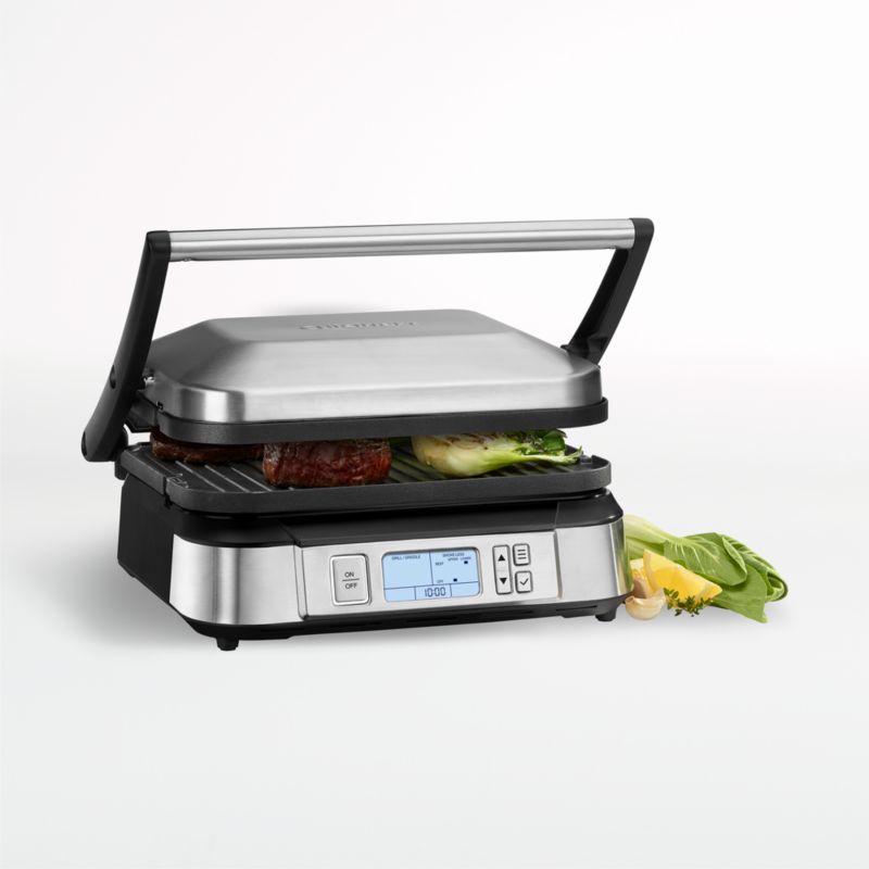 Cuisinart Griddler Contact Grill with Smokeless Mode Reviews Crate Barrel