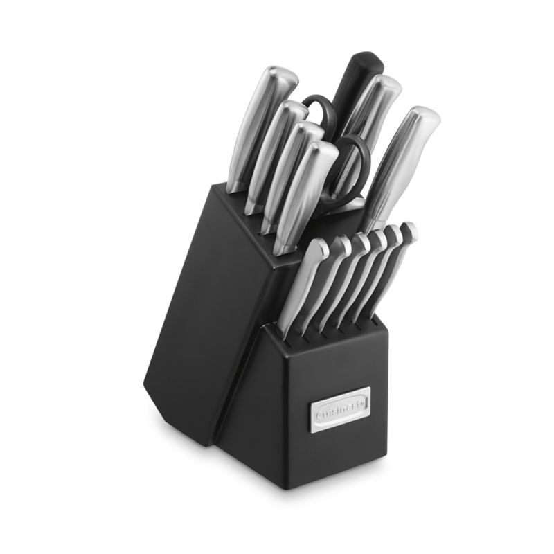 Cuisinart ® Stainless Steel Hollow Handle 15-Piece Knife Block Set - image 4 of 6