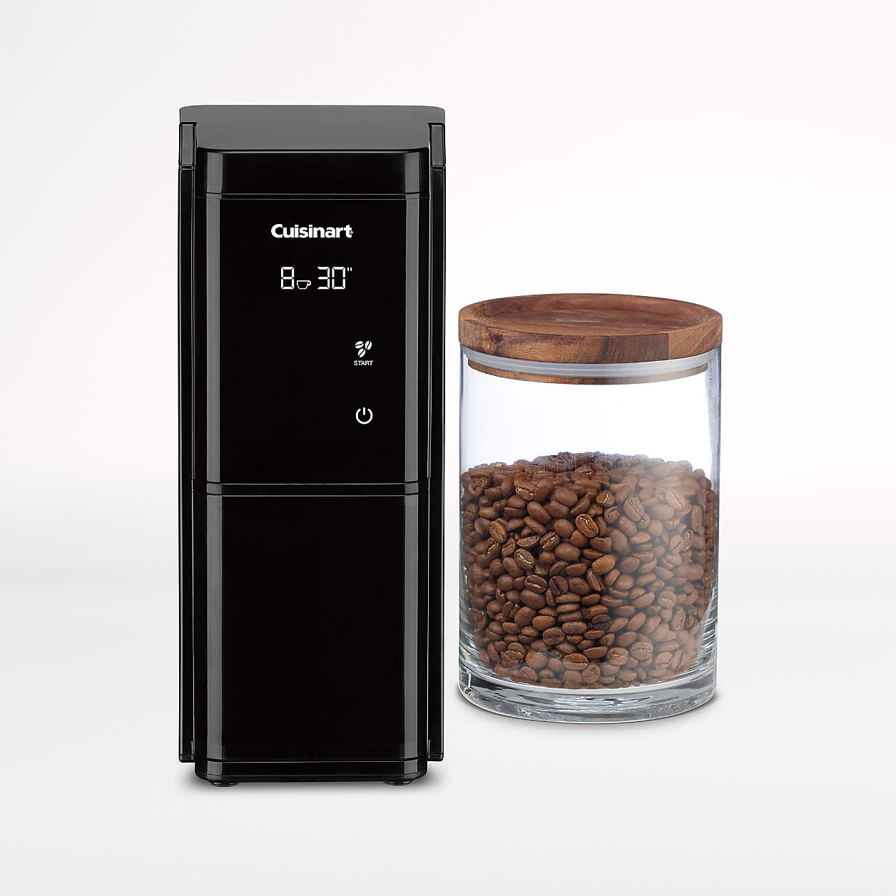 Cuisinart Touchscreen Burr Coffee Grinder + Reviews Crate & Barrel
