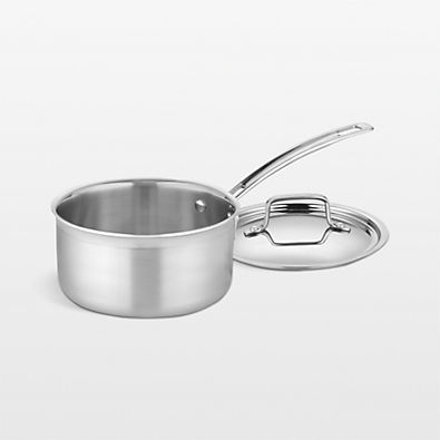 View Cuisinart ® Multi-Clad Pro Tri-Ply Stainless Steel 2-Qt. Saucepan with Lid details