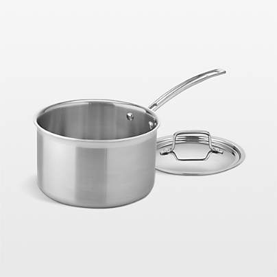 Cuisinart ® Multi-Clad Pro Tri-Ply Stainless Steel 4-Qt. Saucepan with Lid