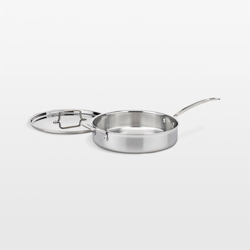 Cuisinart ® Multi-Clad Pro Tri-Ply Stainless Steel 5.5-Qt. Saute Pan with Helper Handle and Lid - image 0 of 1