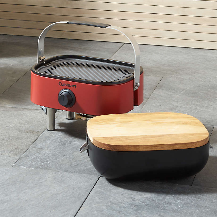 Venture Mini Tabletop Outdoor Grill + Reviews | Crate Barrel