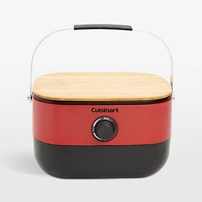 View Cuisinart ® Venture ™ Red Portable Outdoor Gas Grill details