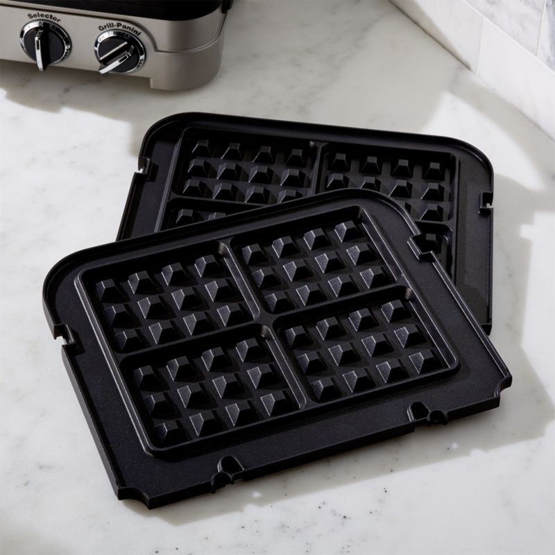 Cuisinart Belgian Waffle Maker Iron with Pancake Plates + Reviews, Crate &  Barrel