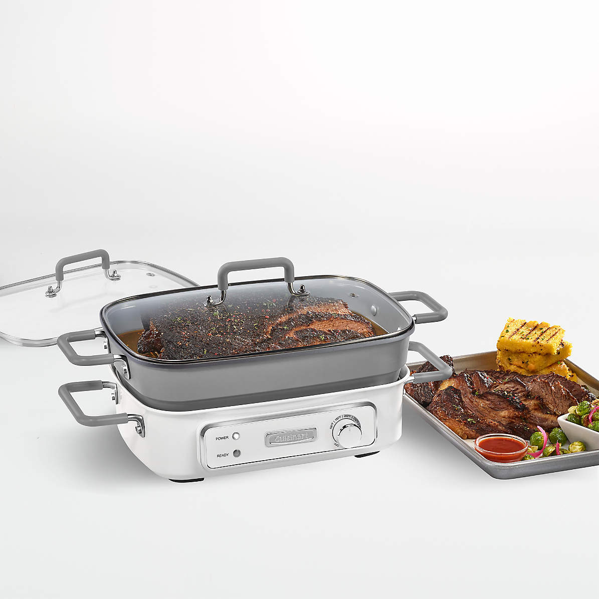 Cuisinart Stainless Steel Non-Stick Grill Pan in the Grill