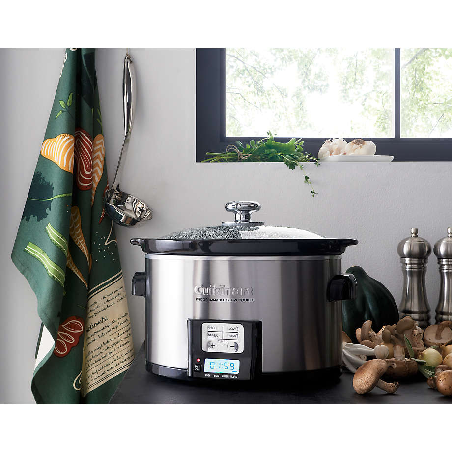 3.5 Quart Programmable Slow Cooker - Convenient Cooking 