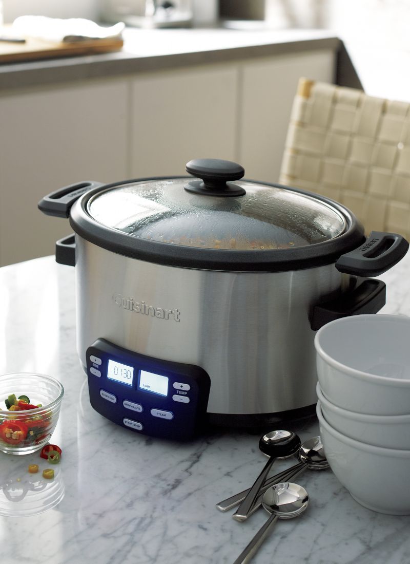 Cuisinart 4 Quart 3-In-1 Cook Central Multi-Cooker, Slow Cooker, Steam —  Beach Camera